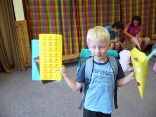 Pasování předškoláků z MŠ na školáky - 22.6.2011